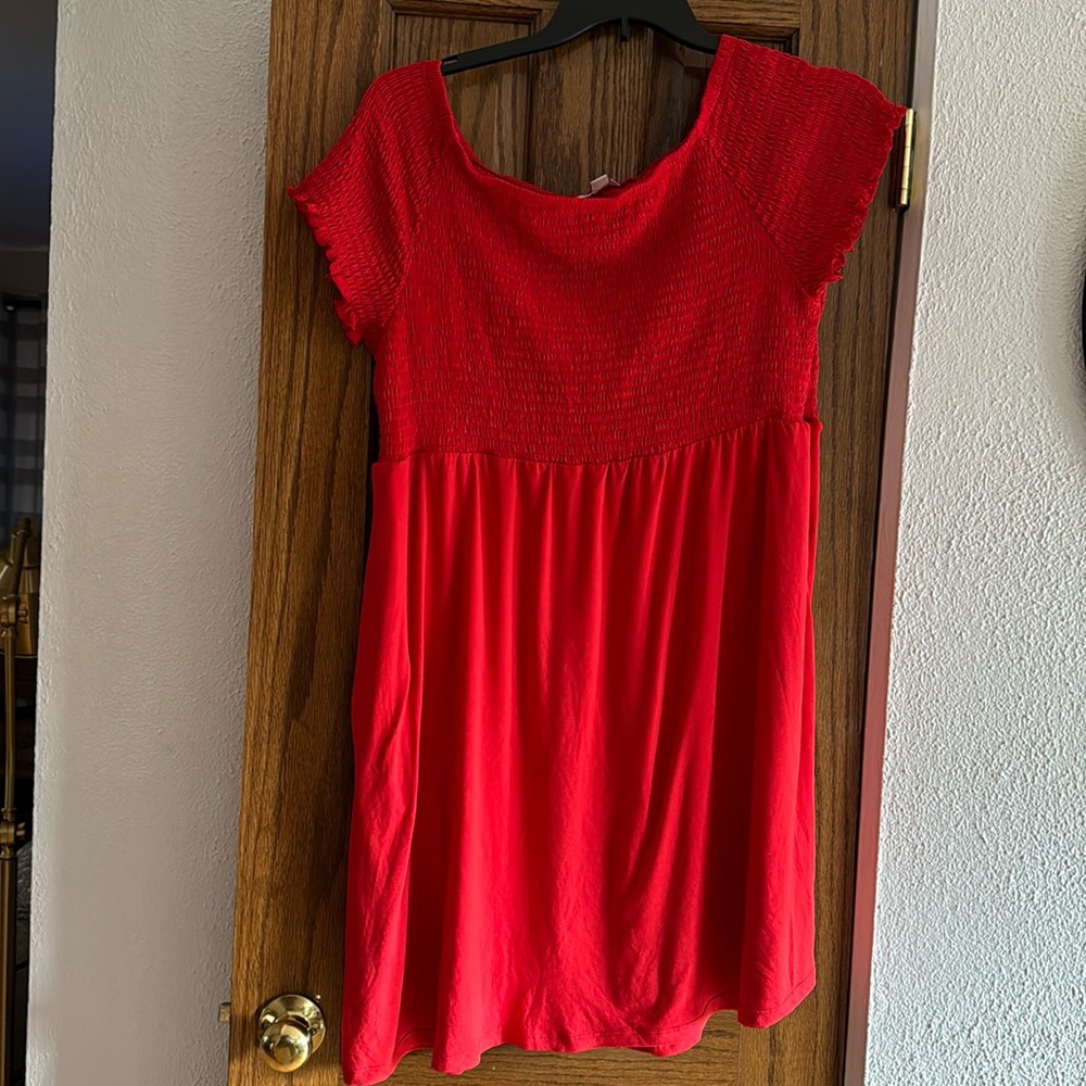 Red Cato Dress size 14/16W shipping discount included
